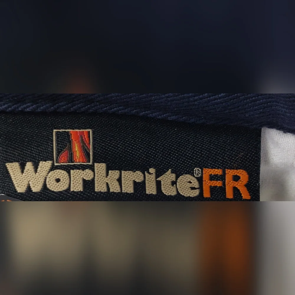 Workrite 2112 FR Pants Mens Size 48x37 (actual 48x28) Blue Westex Ultra Soft NWT